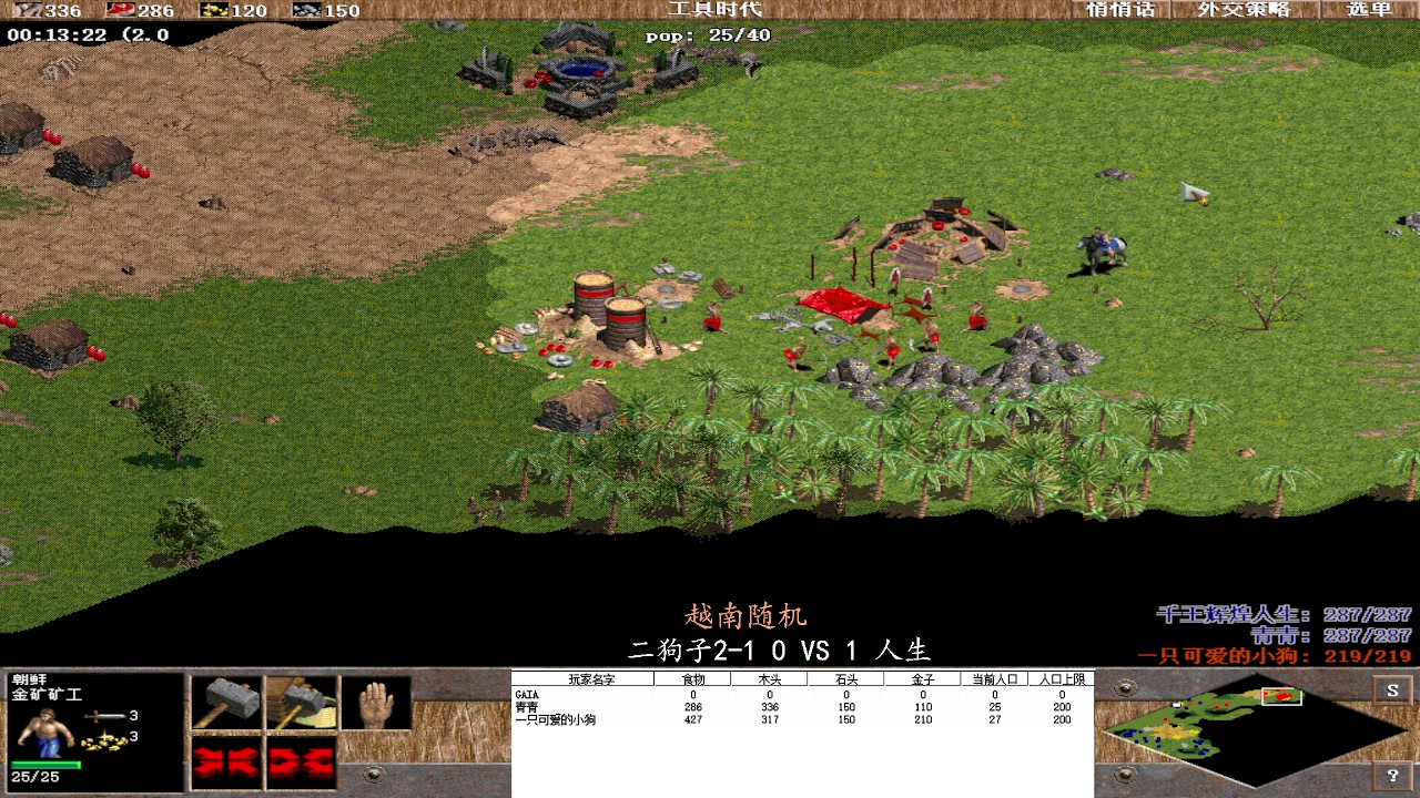 二狗子2-1 3 VS 2 人生