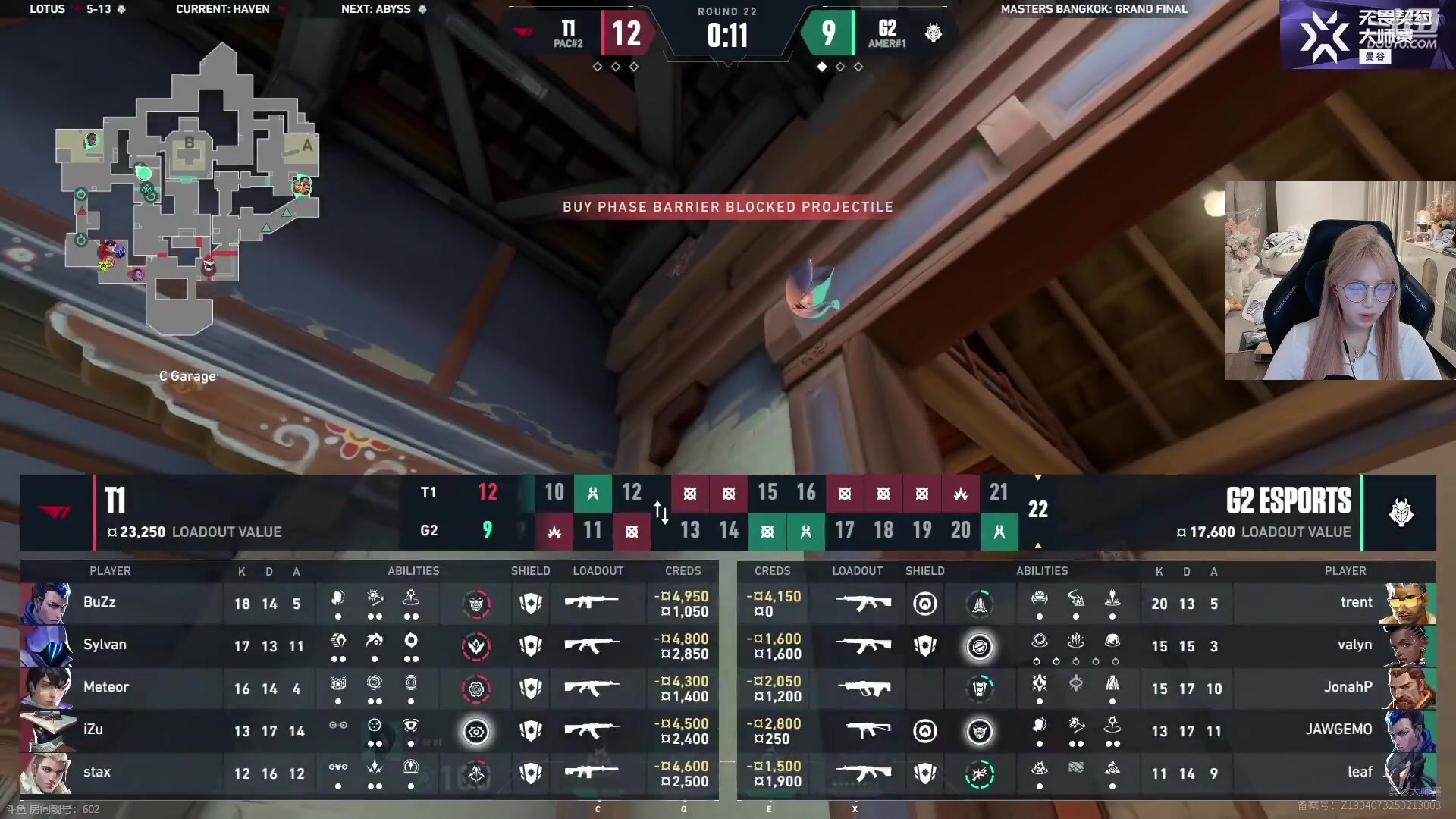 【2025-03-02 20点场】喵七七030：曼谷大师赛决赛！G2 vs T1