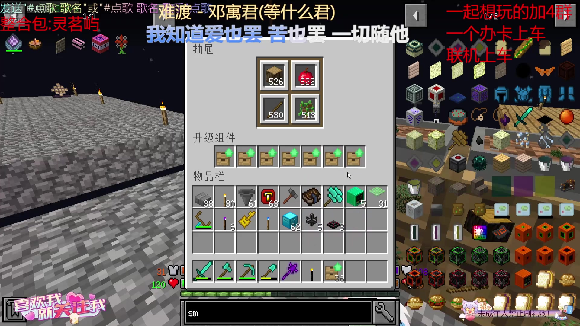【2025-3-4 9点场】thhgg123:我的世界1.12.2多人灵茗屿生存！！！