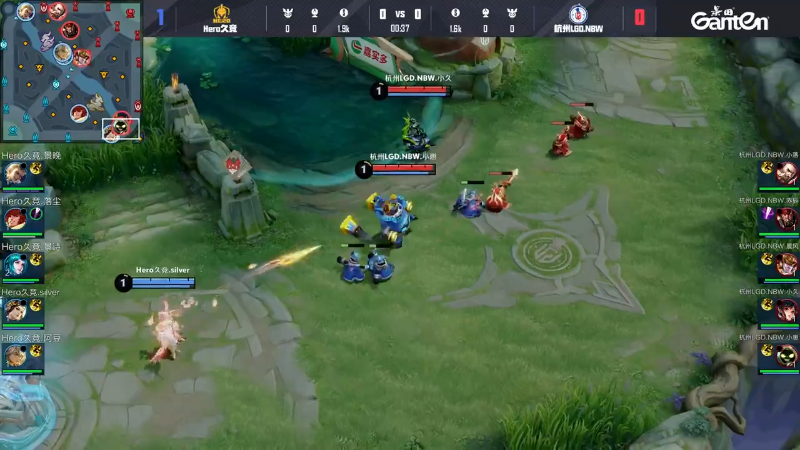 杭州LGD.NBW VS Hero久竞第2局-2025KPL春季赛常规赛