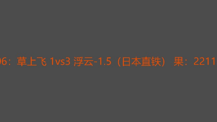 浮云有经验