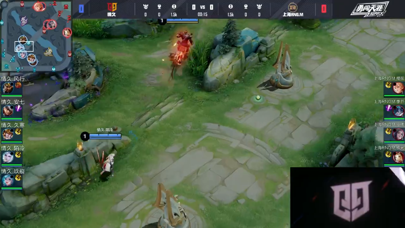 上海RNG.M VS 情久第1局-2025KPL春季赛常规赛