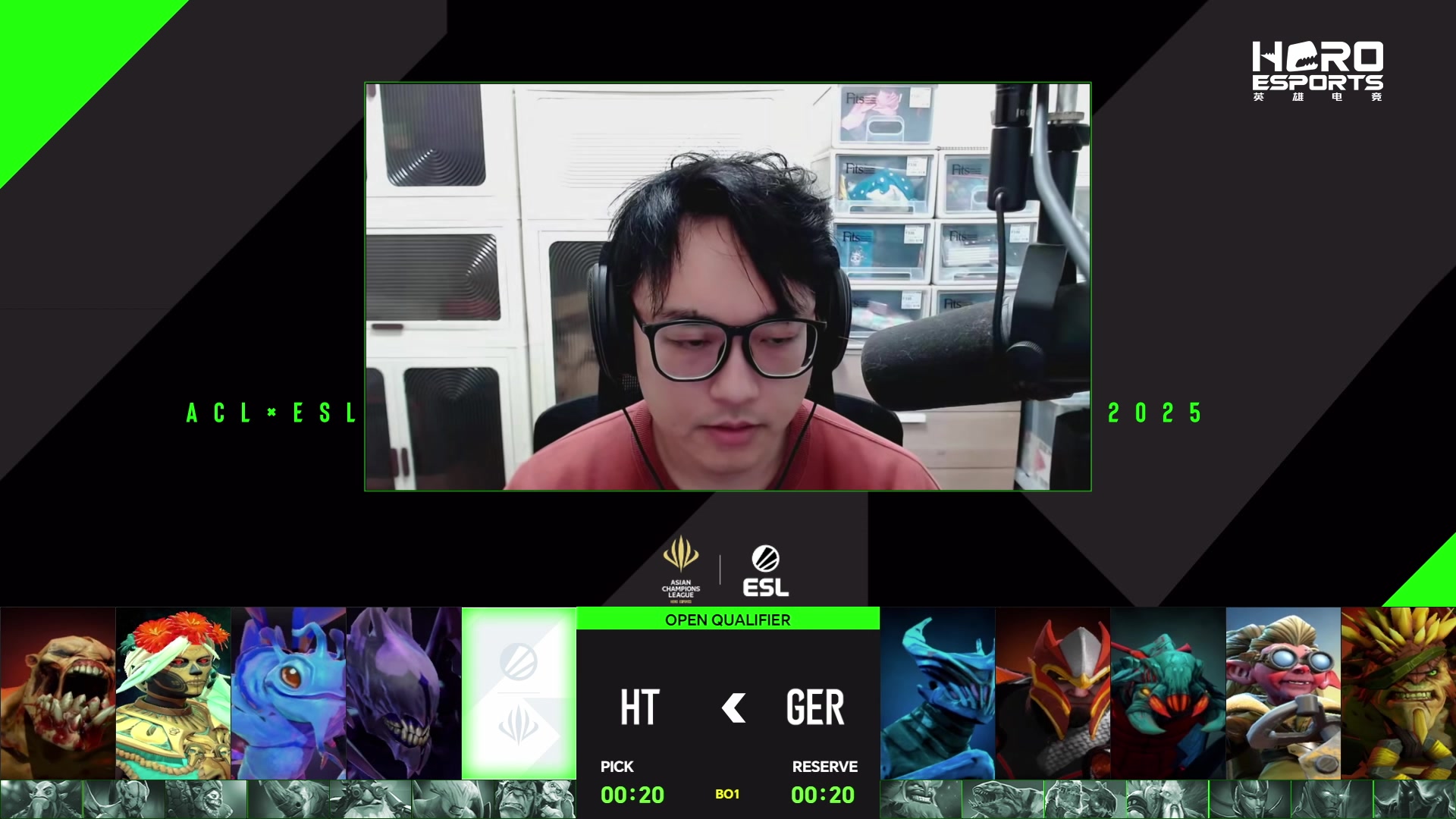 【2025-03-15 13点场】DOTA2赛事直播：AECC 第一周海选Day2