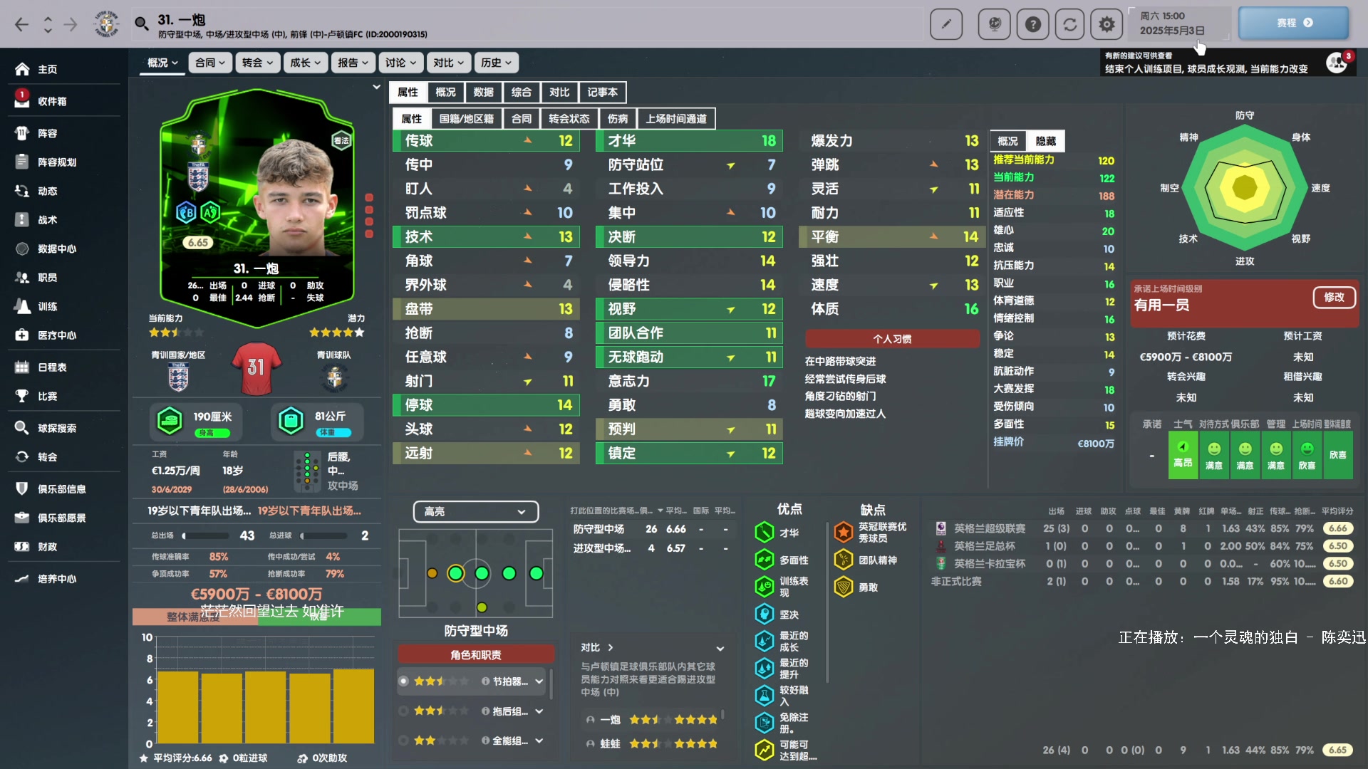 【2025-03-25 20点场】禹幻：FM24年轻传奇，第二年