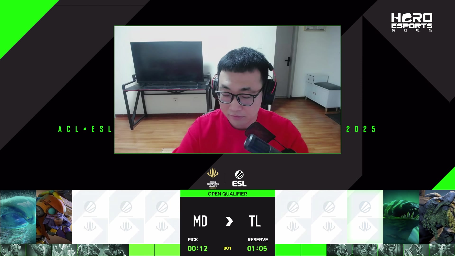 【2025-03-28 13点场】DOTA2赛事直播：ACLXESL 海选赛