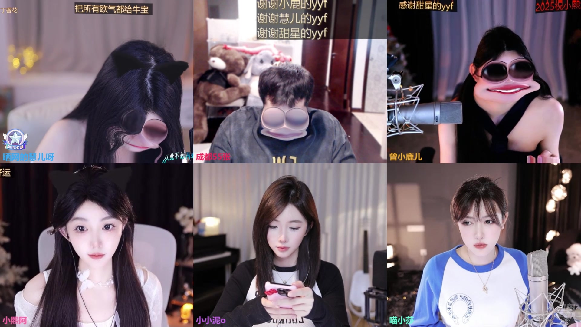 【2025-04-04 17点场】晒网的慧儿呀：小狗一直在这呀~