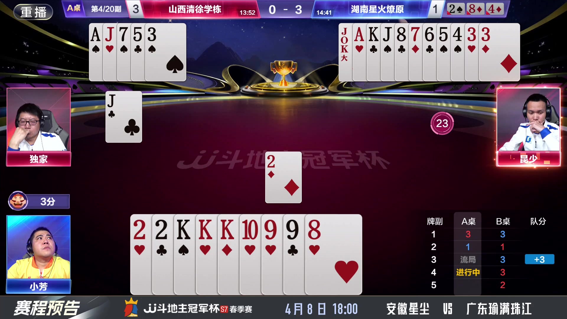 【2025-04-08 11点场】JJ斗地主官方：春季赛火热进行中