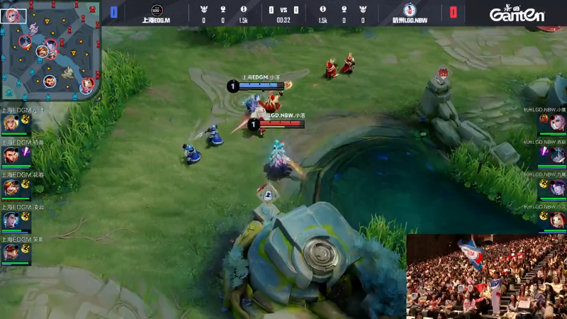 杭州LGD.NBW VS 上海EDG.M第1局-2025KPL春季赛常规赛