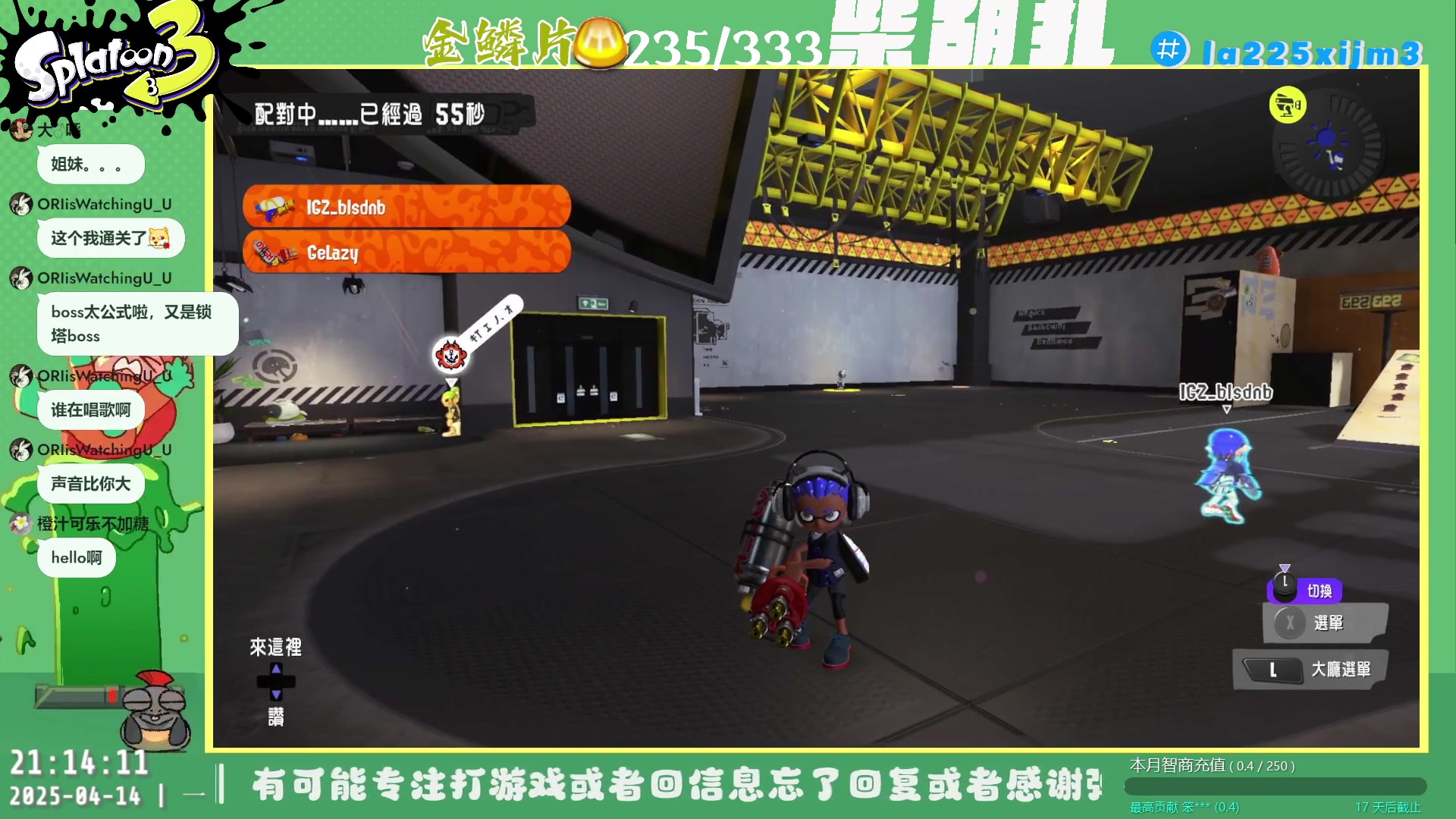 【2025-04-14 20点场】柴胡扎：今天早点睡[喷3][王国保卫战]