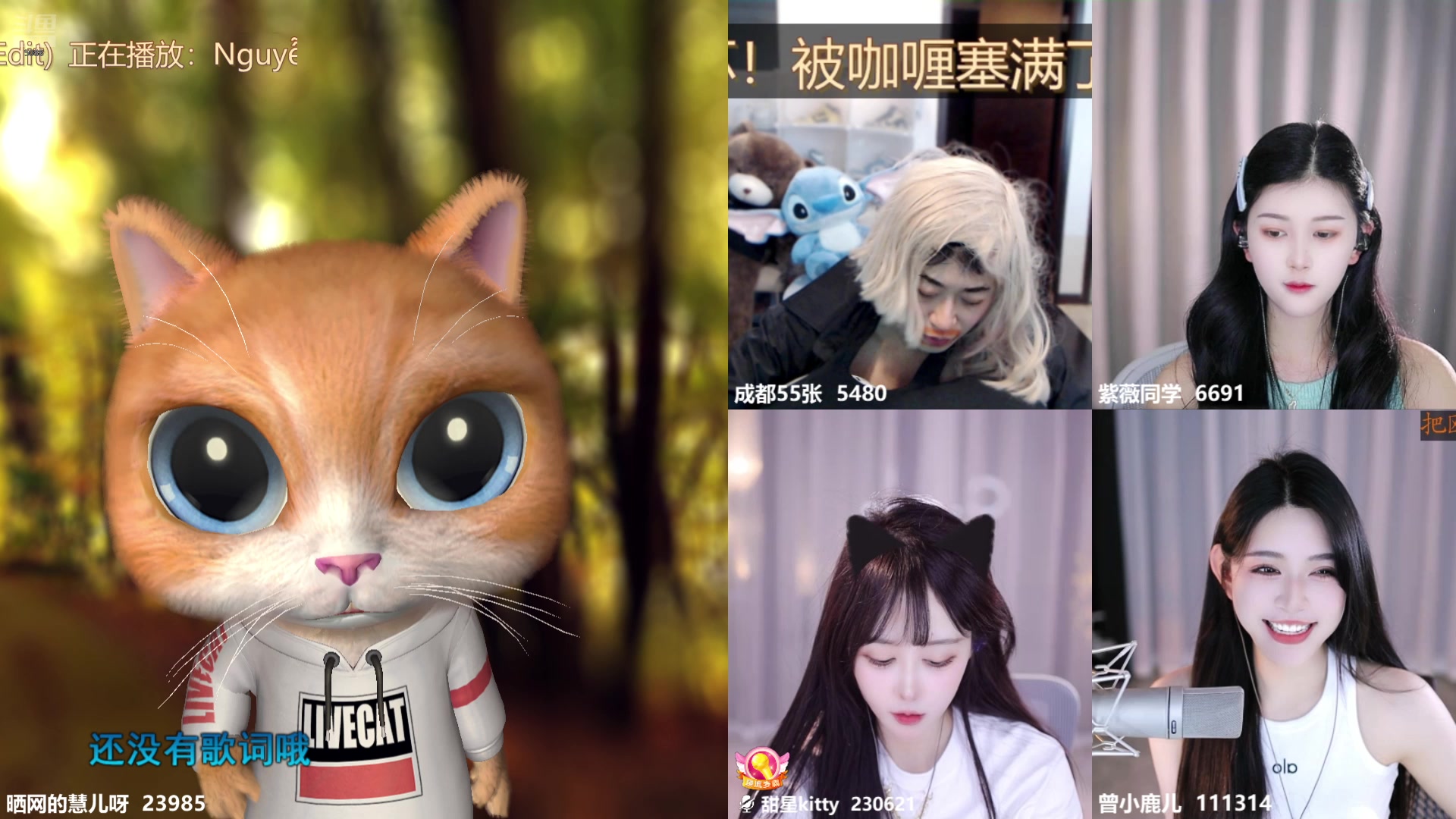 【2025-04-15 14点场】晒网的慧儿呀：小狗一直在这呀~