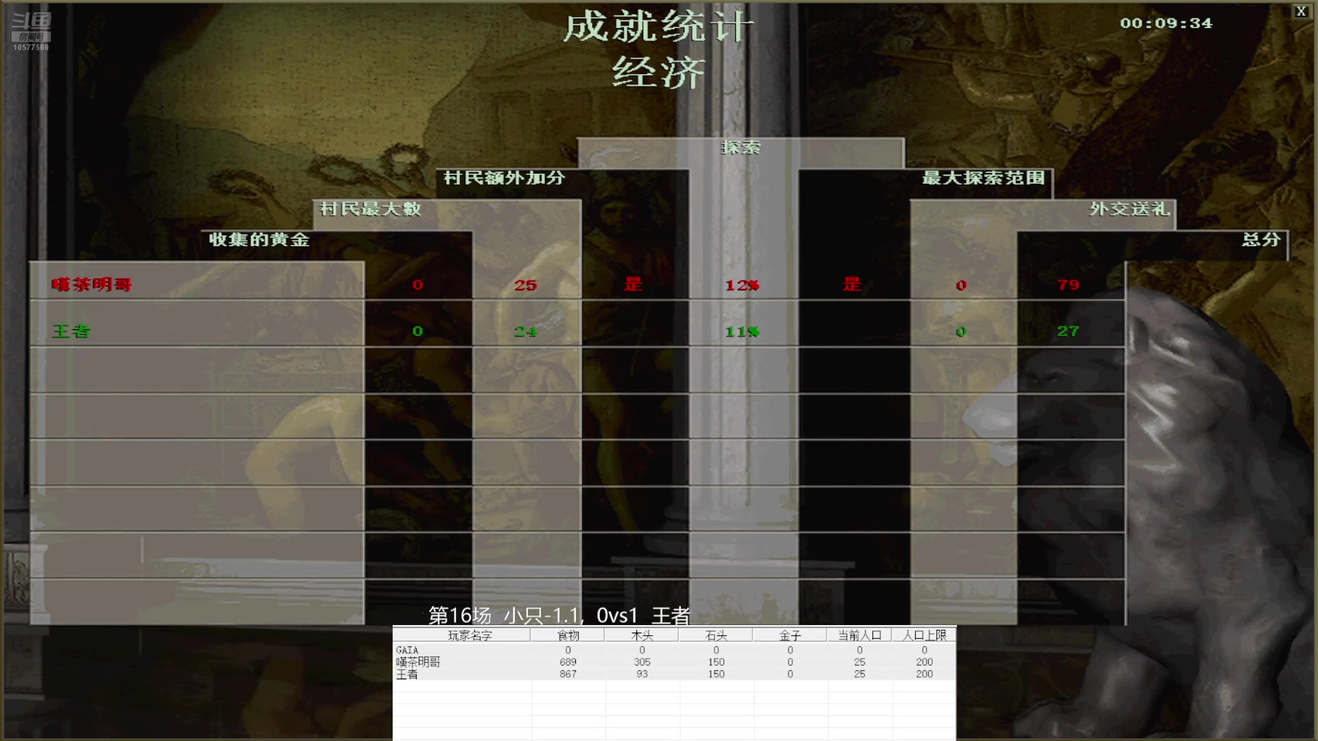 第16场 小只-1.1，3vs2 王者
