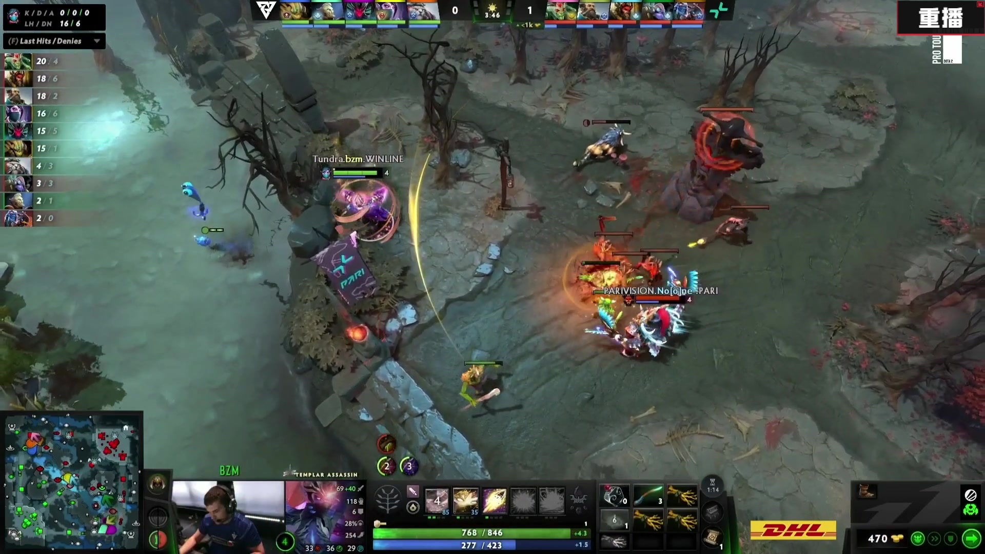 【2025-04-16 23点场】DOTA2赛事直播：ESLOne 罗利主舞台【重播】