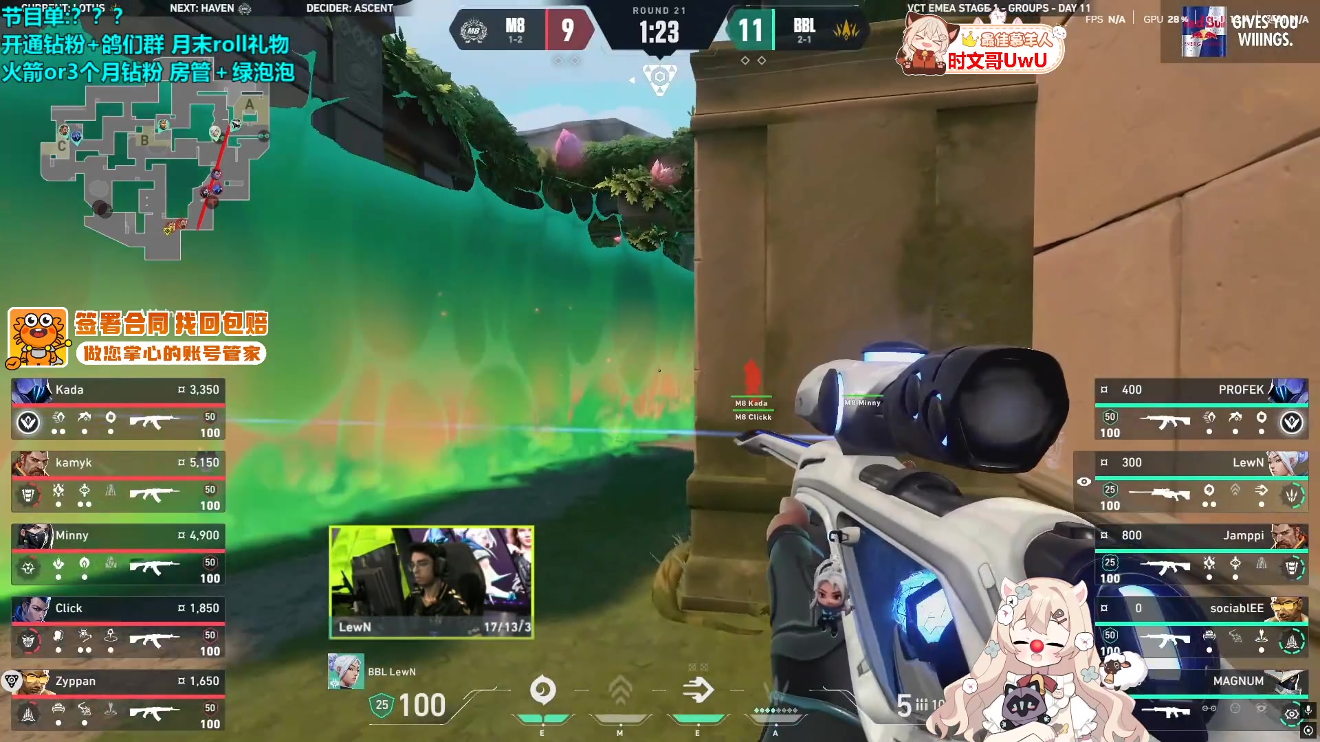 【2025-04-17 23点场】请给我画一只羊：小羊：1点欧洲 FNC VS GX