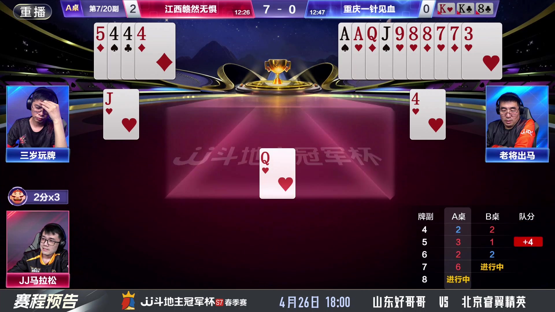 【2025-04-24 01点场】JJ斗地主官方：春季赛火热进行中