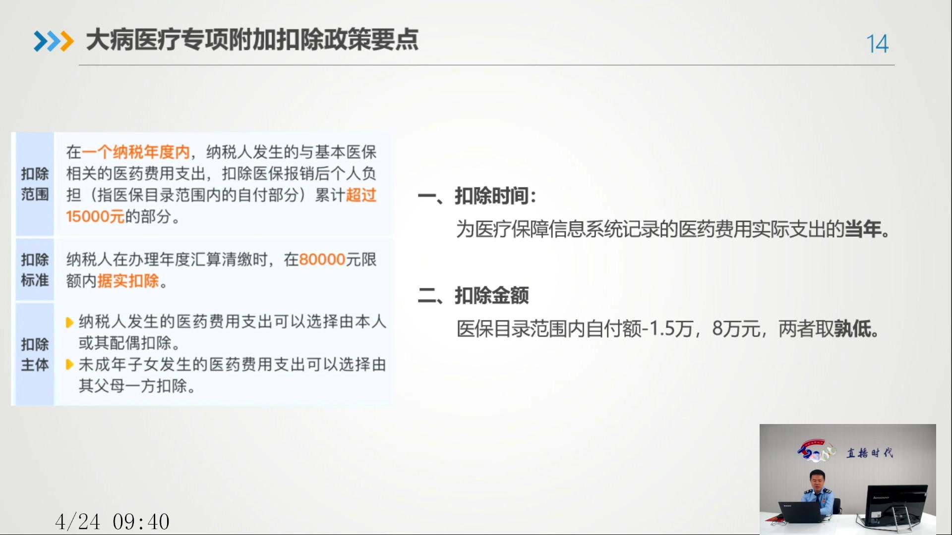 【2025-04-24 完整版】武汉税务直播间：个税专项附加扣除政策及常见问题汇总