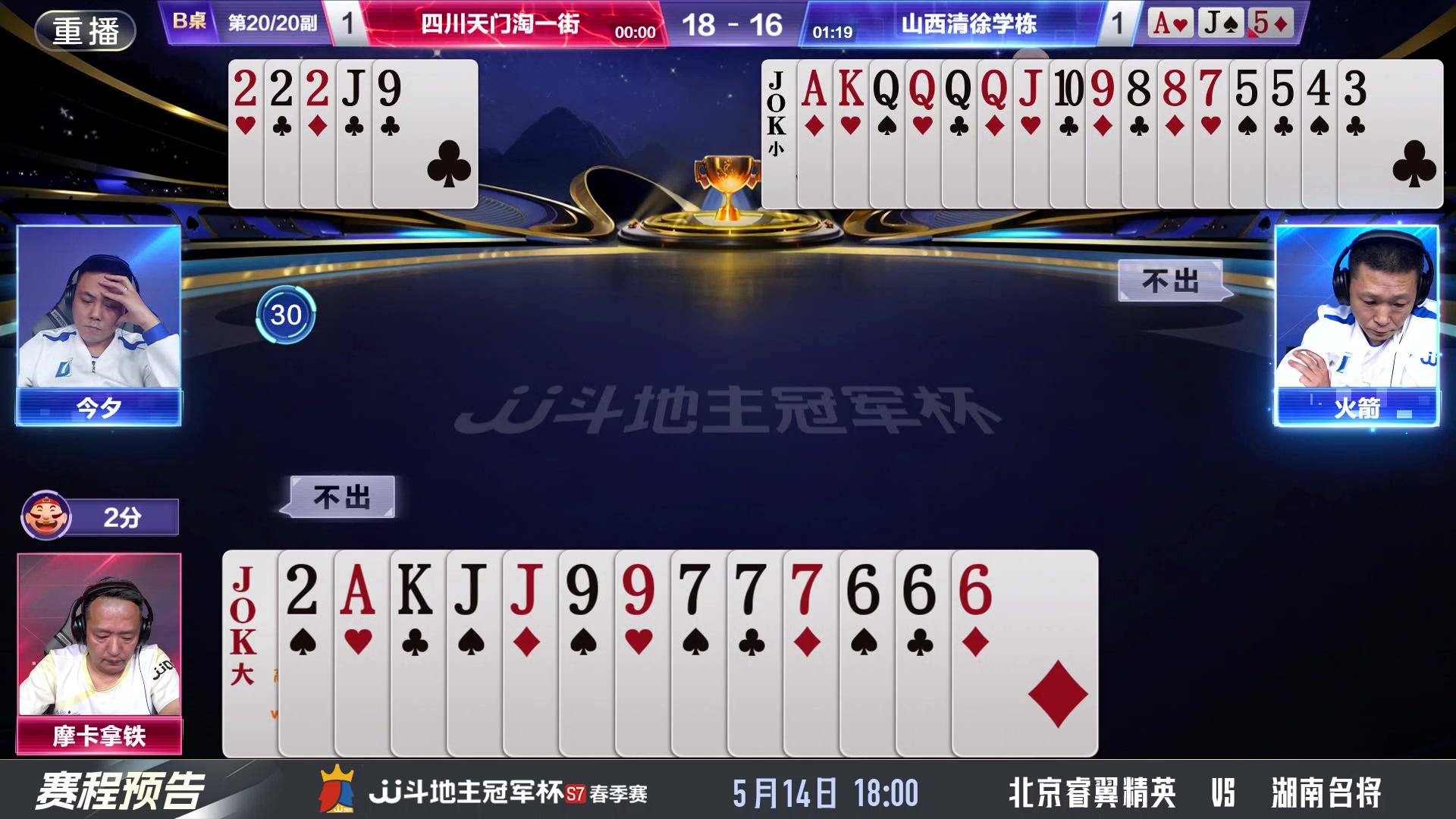 【2025-05-14 01点场】JJ斗地主官方：万众瞩目，谁将登顶巅峰