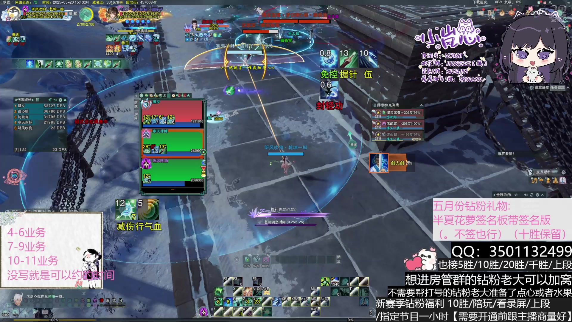 【2025-05-20 15点场】小岚点心：奶妈竞技场视角