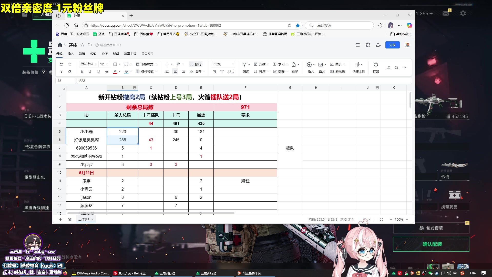 【2025-05-24 00点场】小盒子o3o：月底冲业绩啦冲冲冲！[双倍]