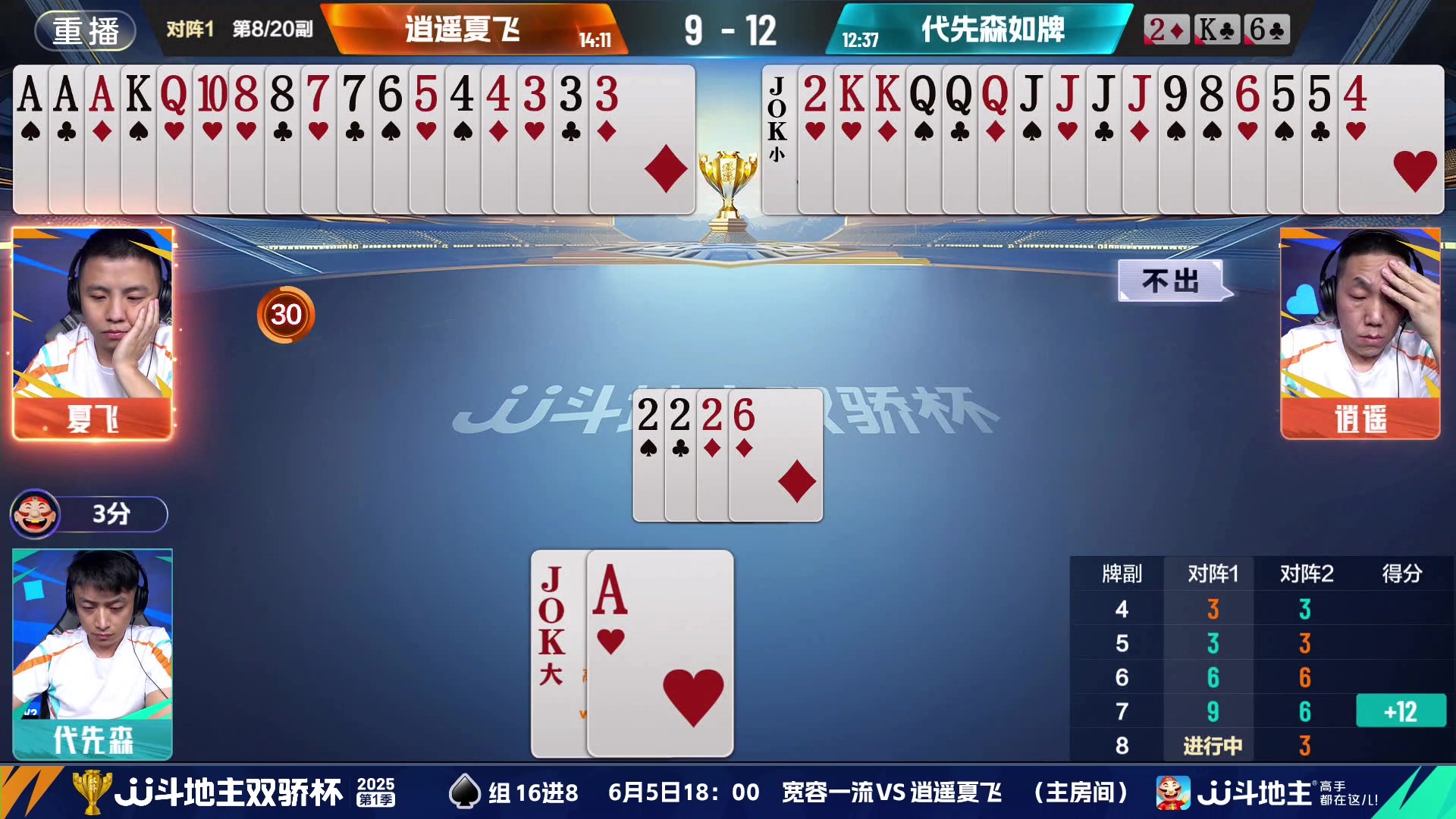 【2025-06-05 02点场】JJ斗地主官方：双骄杯进行中