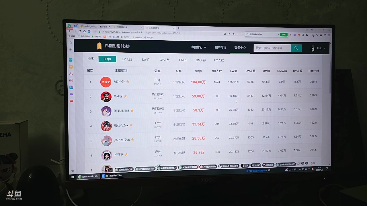 【2025-06-06 01点场】757户外：【非常互娱】757女团S5 Day103