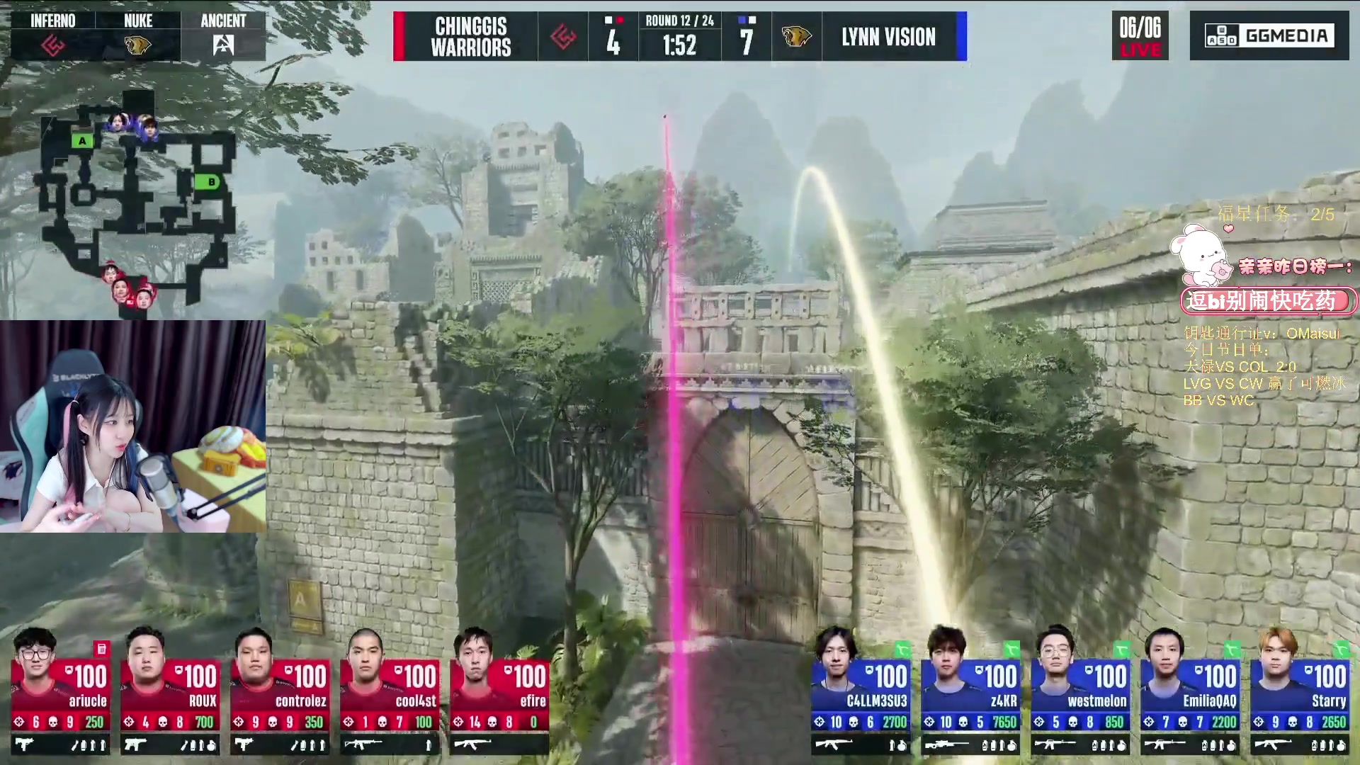 【2025-06-06 03点场】解说小樱sakura灬：【小樱】major  BB VS WC
