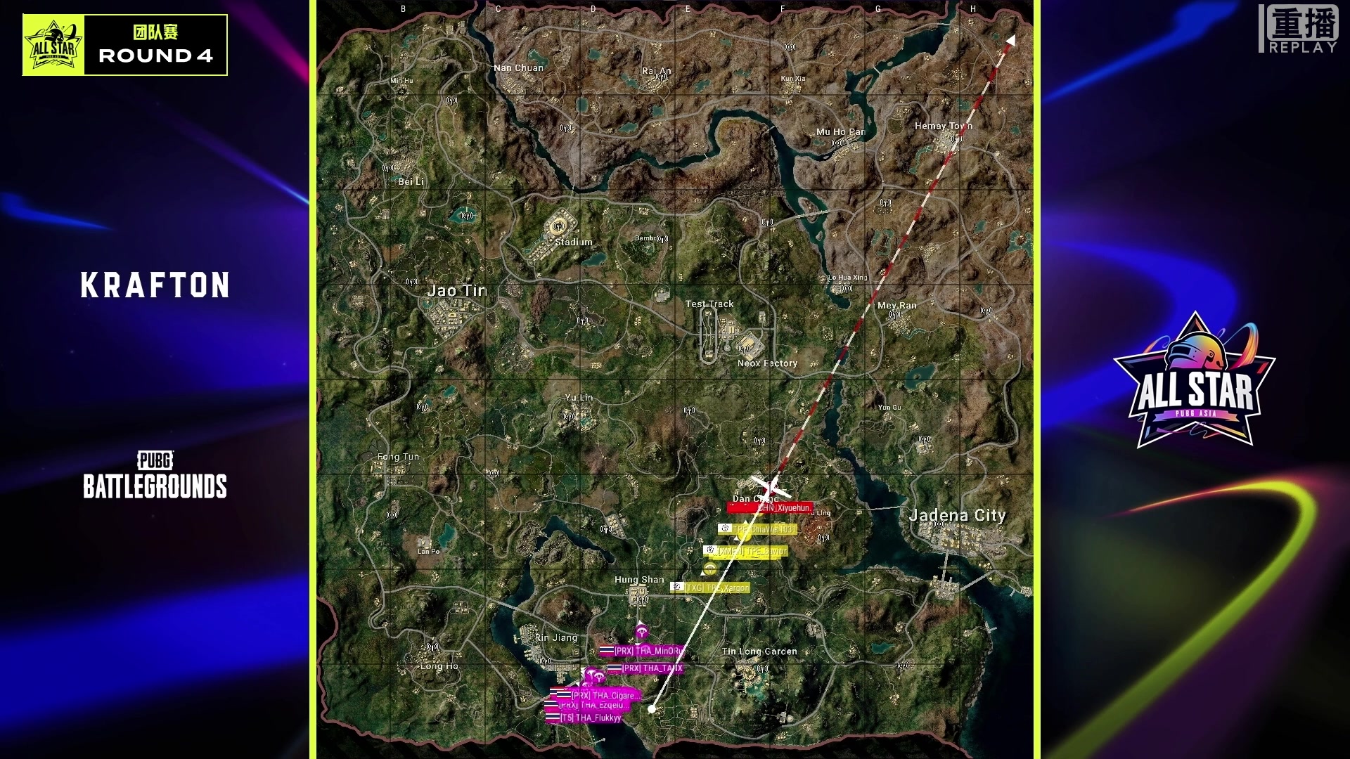 【2025-06-14 03点场】斗鱼吃鸡活动：PUBG亚洲明星赛【重播】