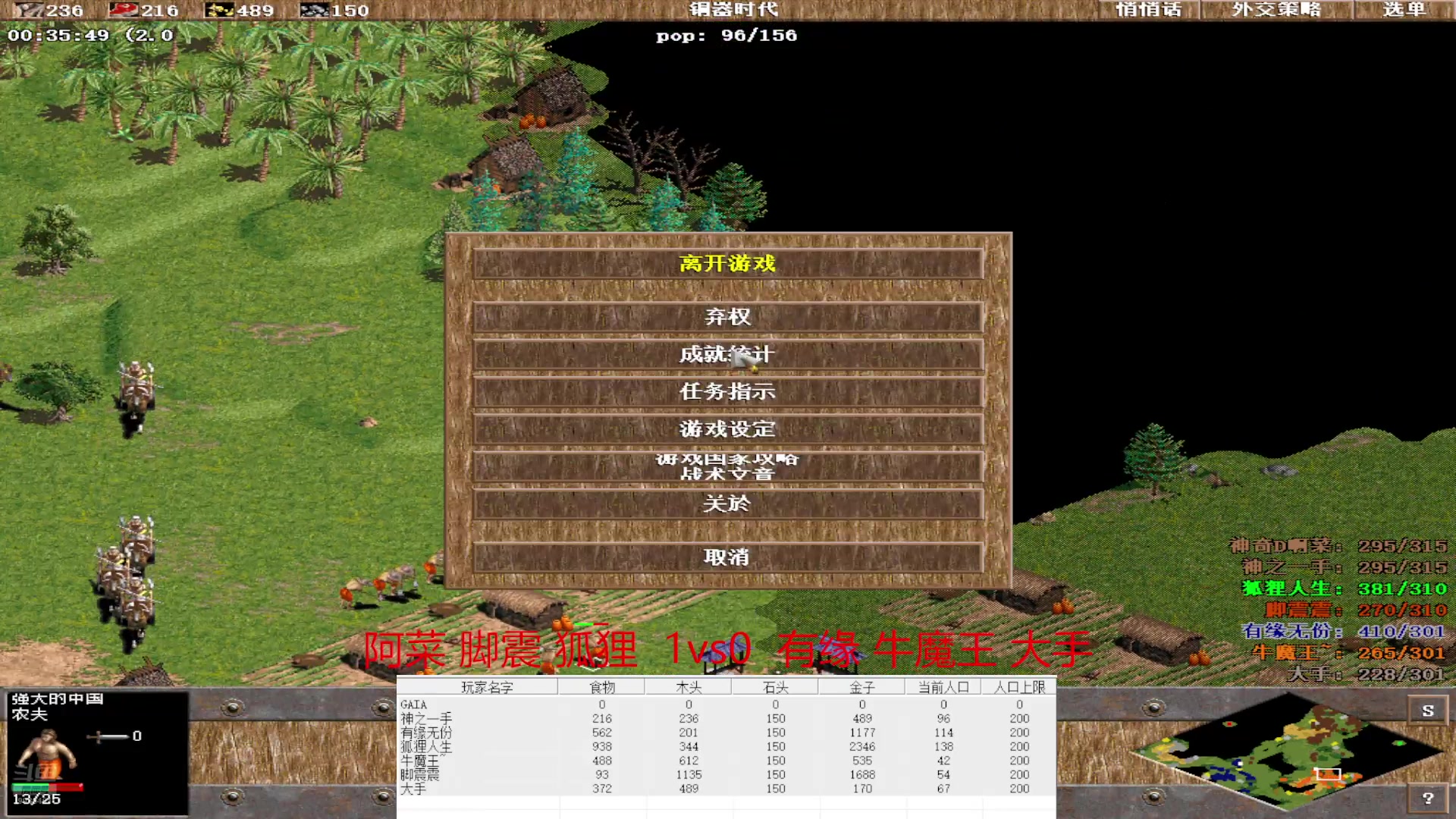 阿菜 脚震 狐狸 3vs1 有缘 牛魔王 大手