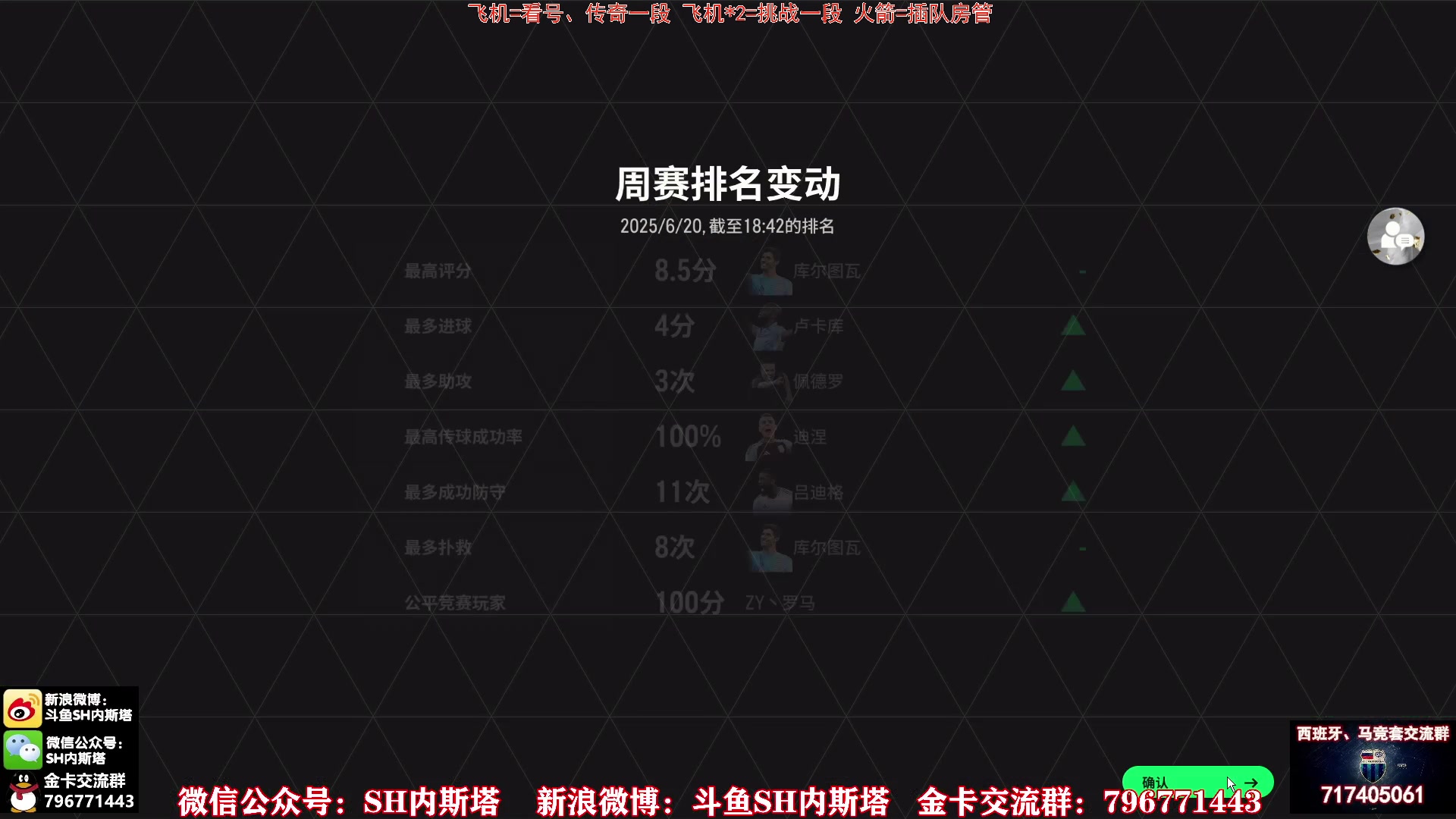 【2025-06-20 18点场】SH内斯塔：内斯塔~职业联赛夏季赛资格赛~