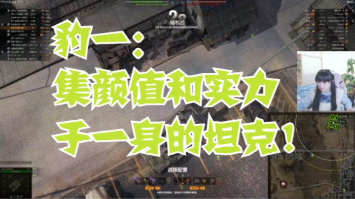 坦克世界豹一：集颜值和实力于一身的坦克！！