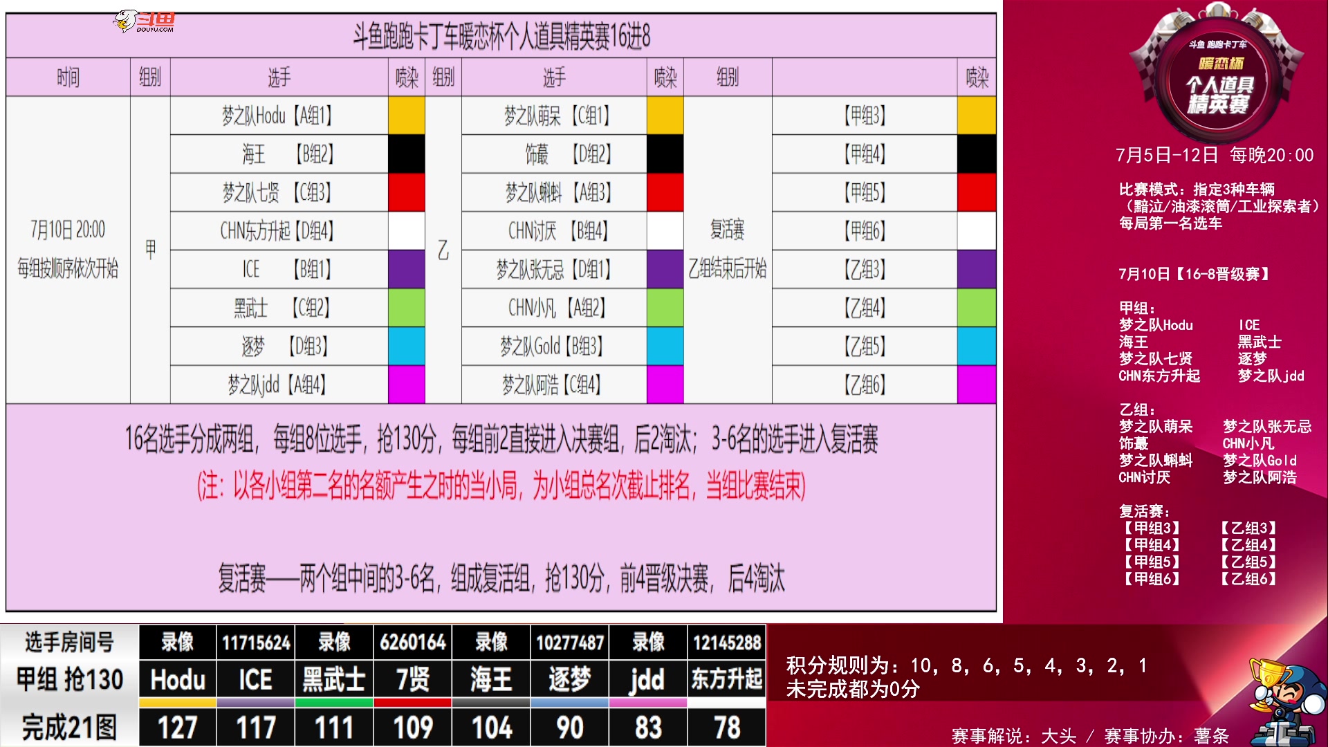 【2025-07-10 20点场】大头道具工作室：【暖恋杯】个人道具精英赛