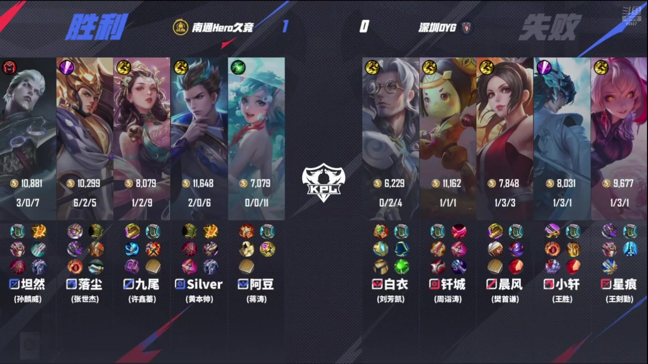 【2025-07-13 13点场】DYG易瞳：来看看kpl88807