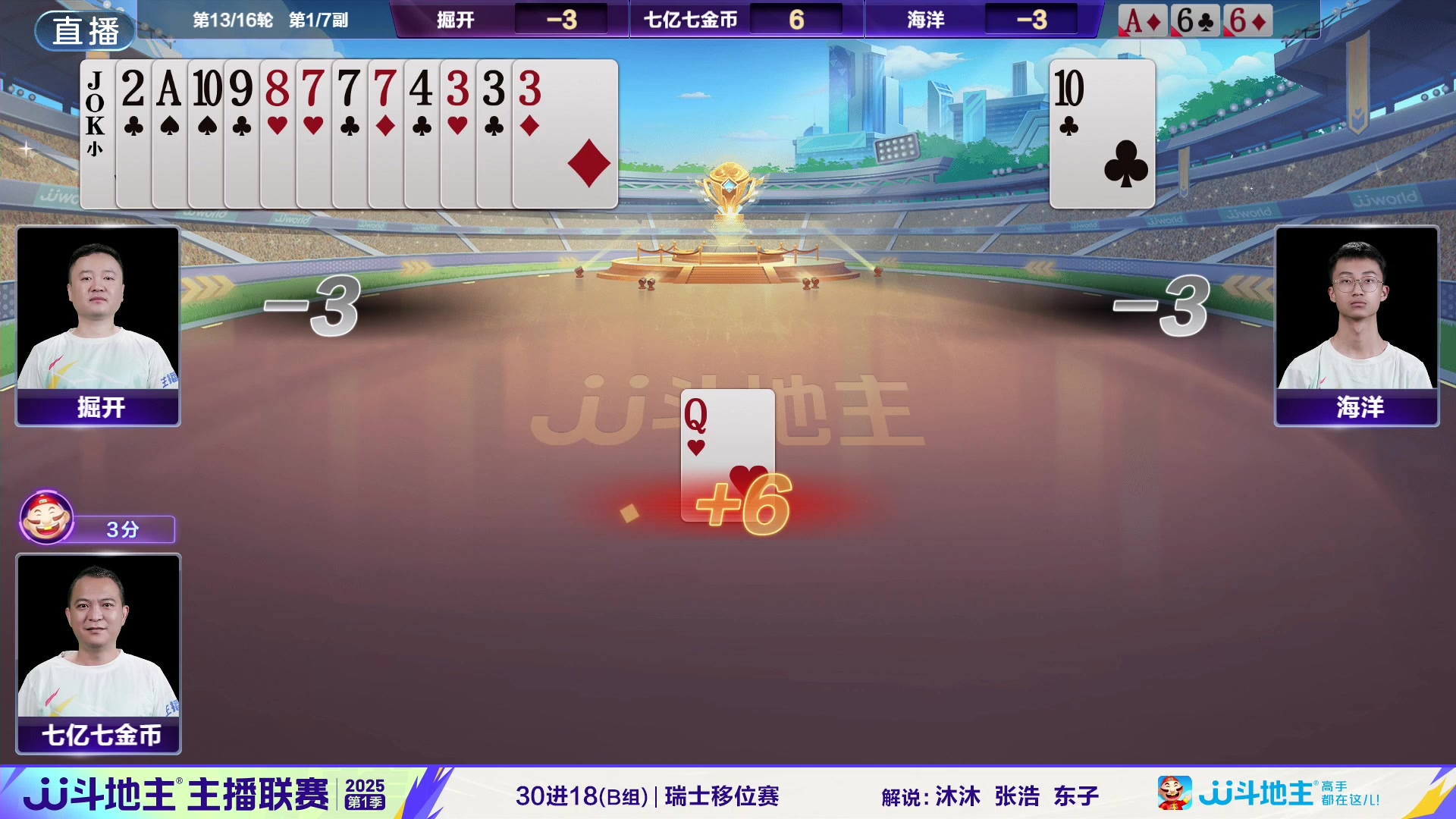 【2025-07-12 22点场】JJ斗地主官方：主播联赛，你想看的明星全都有