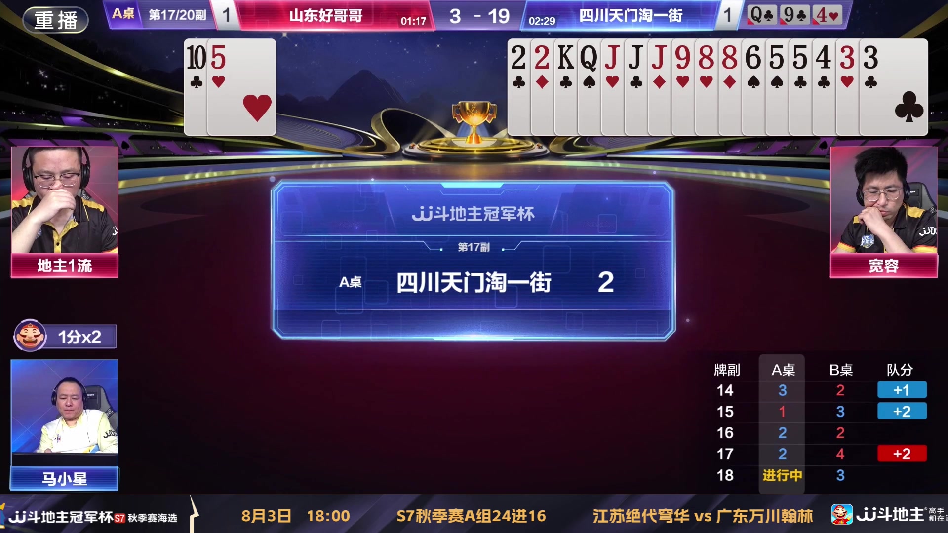 【2025-07-27 04点场】JJ斗地主官方：S7秋季海选淘汰赛