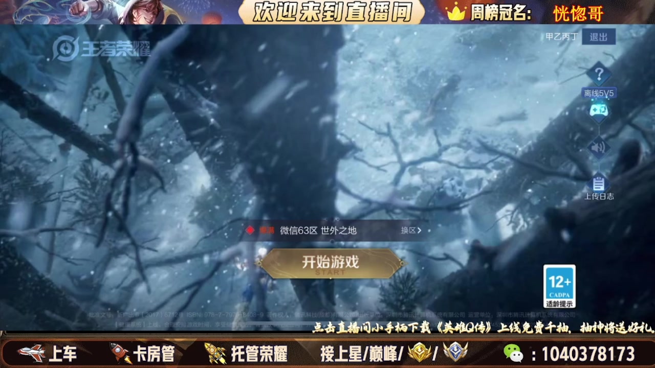 【2025-08-10 02点场】天涯吖丶：国服打野帮打有位置上车有位置