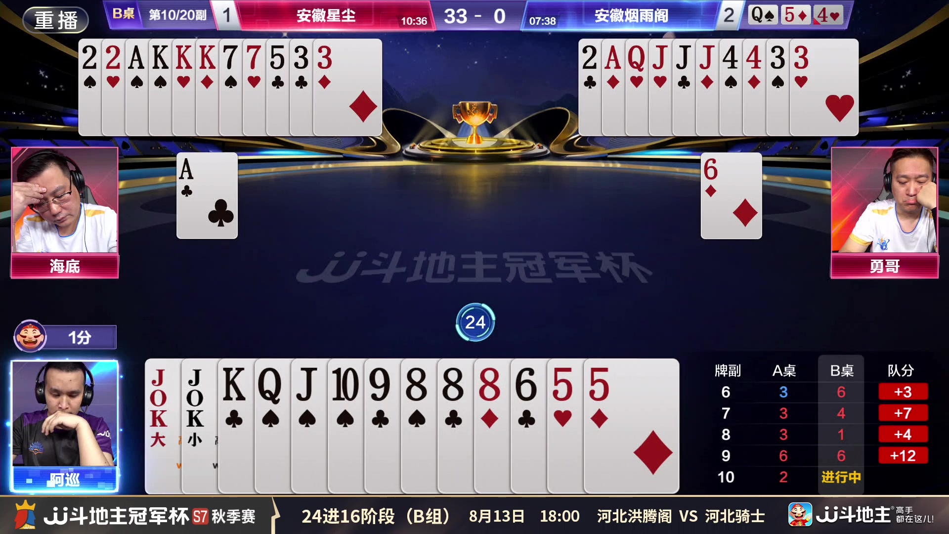 【2025-08-13 13点场】JJ斗地主官方：S7秋季赛火热进行中