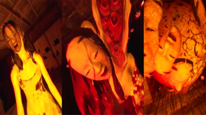 连续两晚，满脑都是铃铛声！黑玩怕怕《影廊2：雨中紫阳花》DLC蝉鸣回廊-久远-腐花难度（妖怪见闻录全收集）
