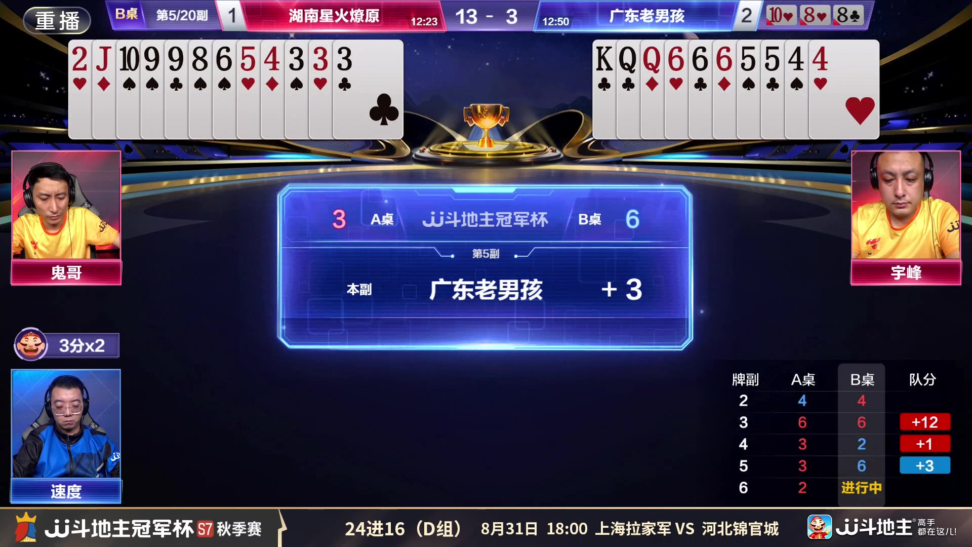 【2025-08-31 06点场】JJ斗地主官方：秋季赛火热进行中！