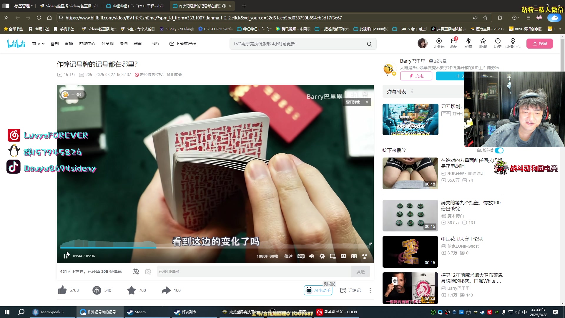 【2025-08-28 22点场】Sideny蛇：【呆猪】酬勤的德尼~