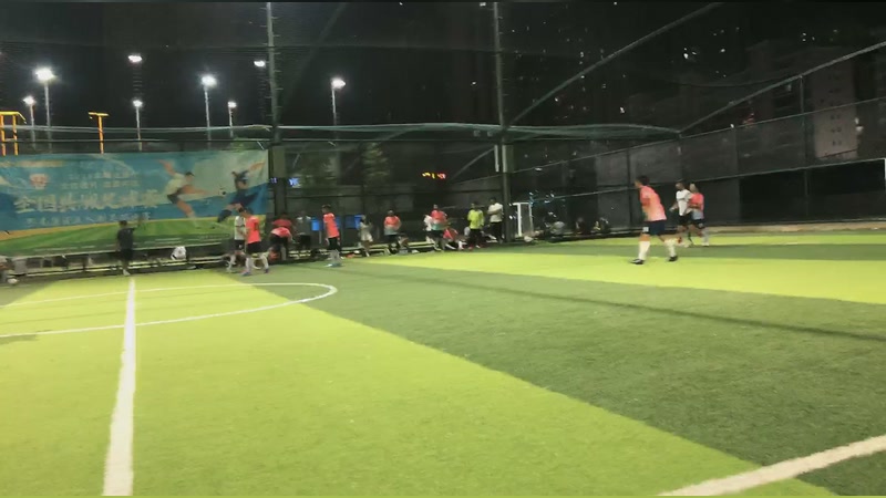 2025年县域足球赛：金盾六色VSSAO 上半场1