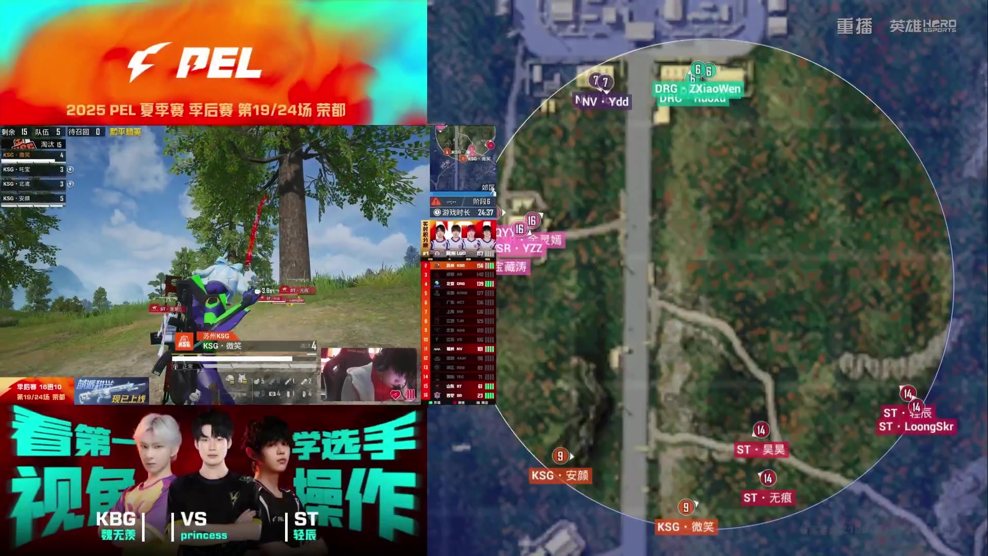 【2025-09-08 18点场】和平精英官方赛事：重播丨PEL夏季赛季后赛D4