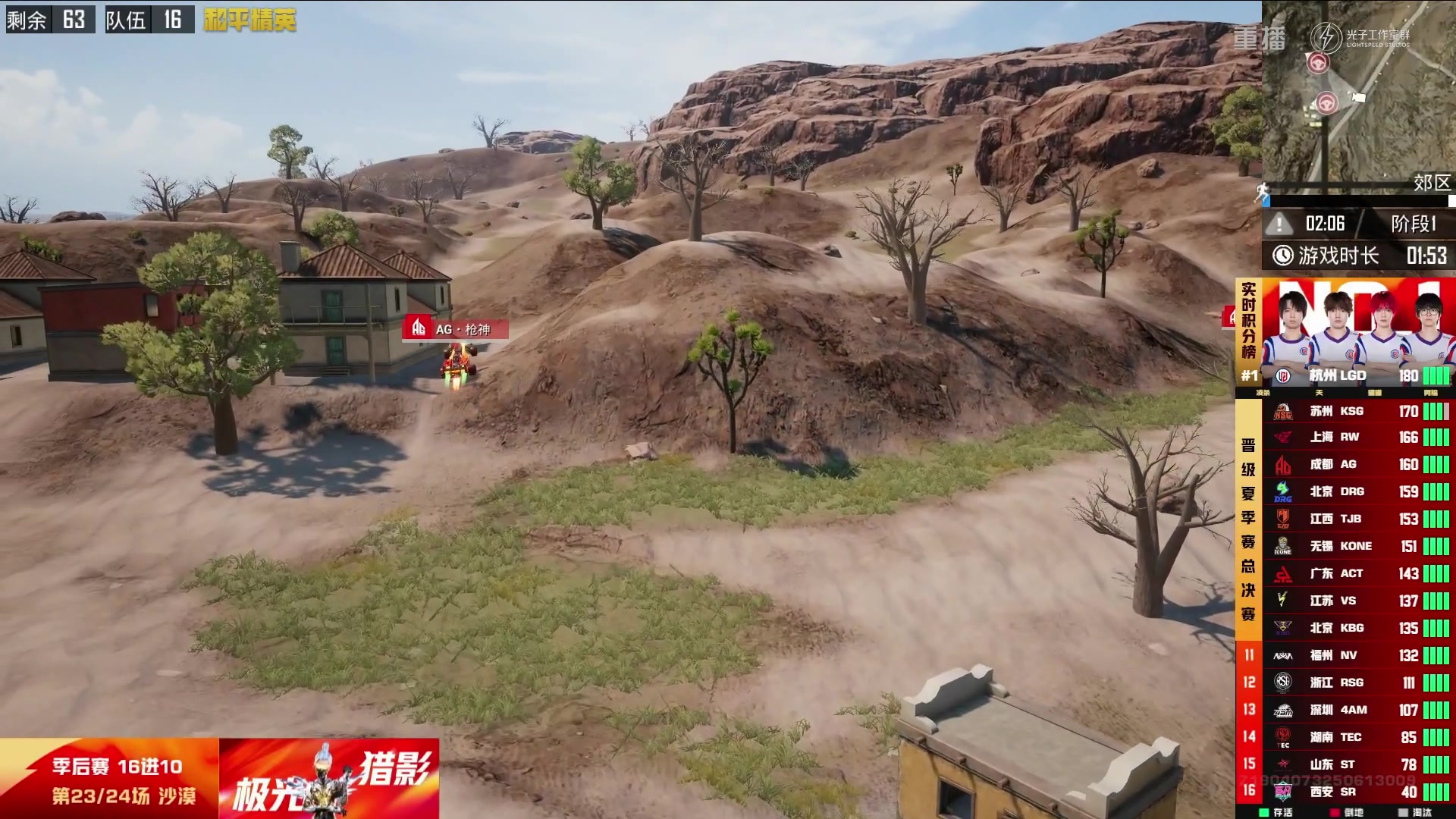 【2025-09-09 01点场】和平精英官方赛事：重播丨PEL夏季赛季后赛D4