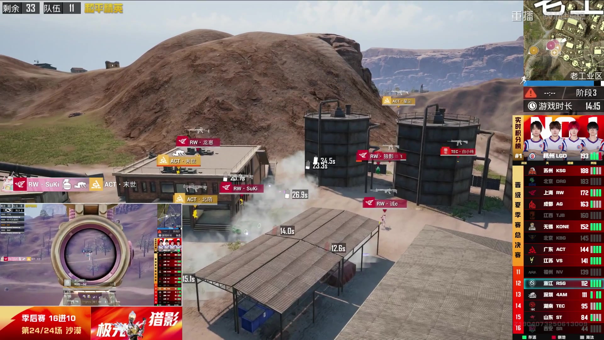 【2025-09-10 06点场】和平精英官方赛事：重播丨PEL夏季赛季后赛D4