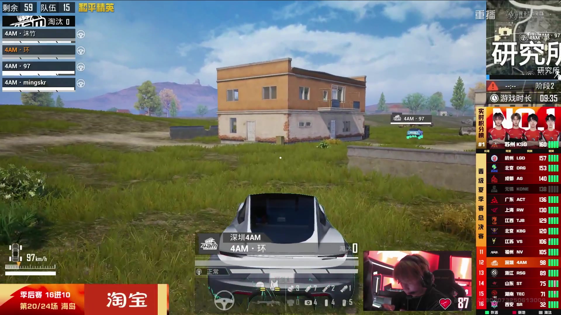 【2025-09-12 08点场】和平精英官方赛事：重播丨PEL夏季赛季后赛D4