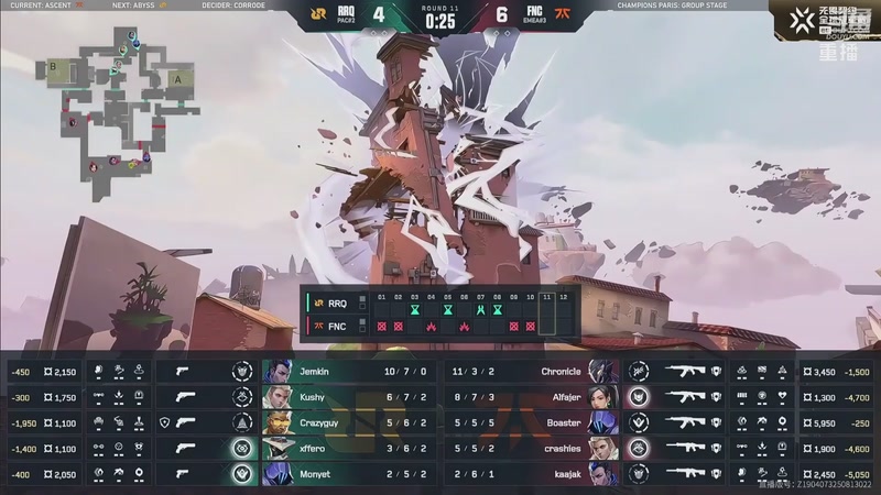 【2025-09-17 16点场】无畏契约赛事：预告 17号21点 PRX vs GX