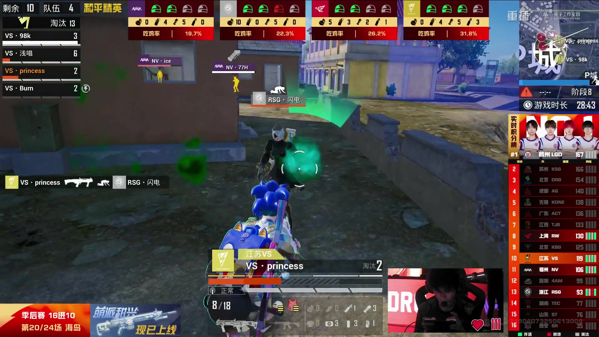 【2025-09-17 05点场】和平精英官方赛事：重播丨PEL夏季赛季后赛D4