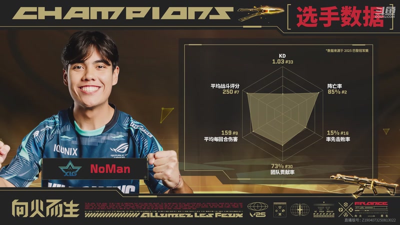 【2025-09-20 00点场】无畏契约赛事：2025全球冠军赛 XLG vs SEN