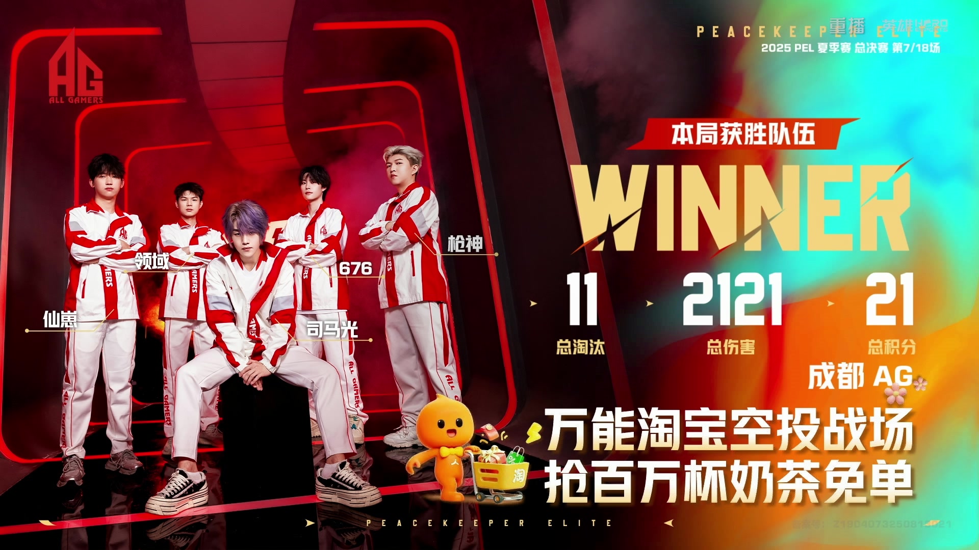 【2025-09-21 13点场】和平精英官方赛事：预告|18:00PEL夏季赛决赛day3