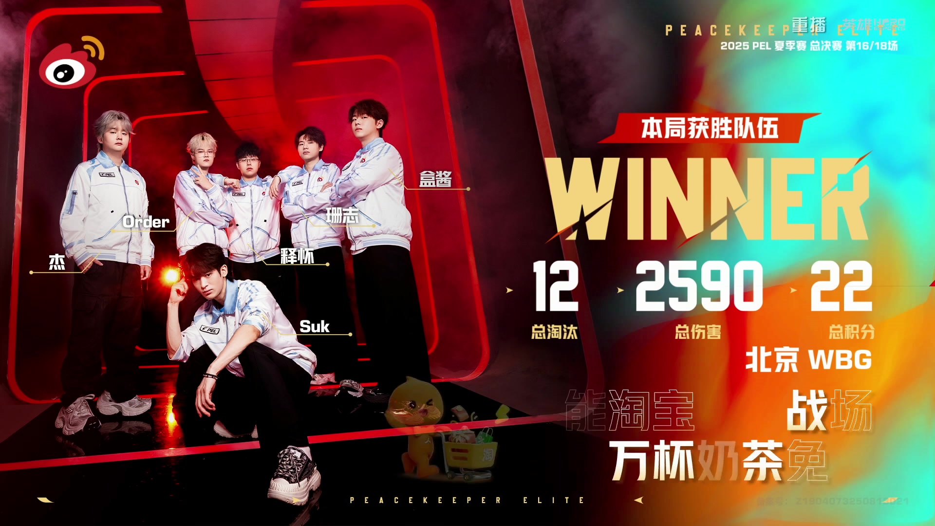【2025-09-22 19点场】和平精英官方赛事：重播|PEL夏季赛决赛