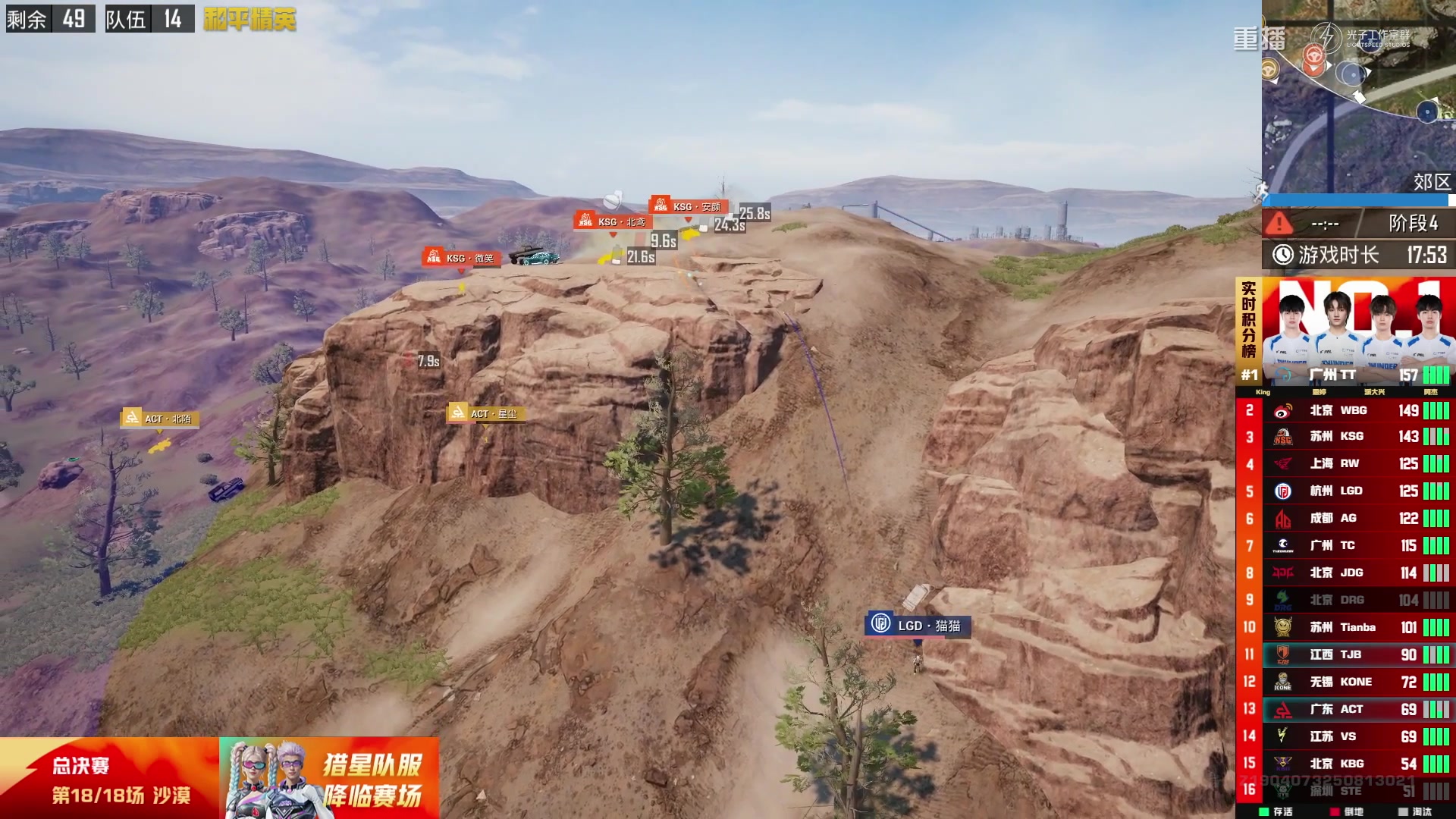 【2025-09-25 05点场】和平精英官方赛事：重播|PEL夏季赛决赛