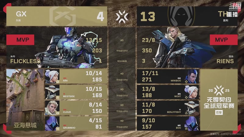 【2025-09-28 07点场】无畏契约赛事：预告 28号21点 FNC vs PRX